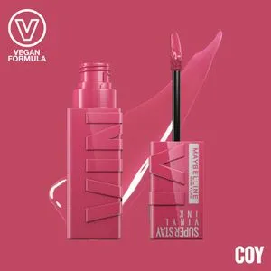 Maybelline New York Super Stay Vinyl Ink 16H Longwear Transfer Proof Liquid Lipstick - 20 Coy