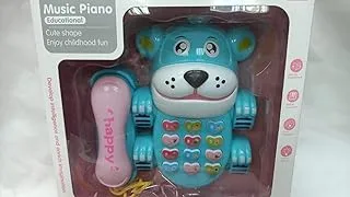 Dog Telephone With Sound - Battery Operated For Ages 3+ - 12066-A Blue