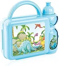 Urve Lunch Box with Water Bottle, Assorted Colors