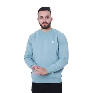 Activ Sky Blue Basic Plain Sweatshirt