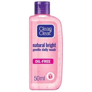 Clean & Clear Natural Bright Daily Facial Wash - 50ml