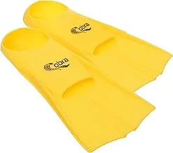 High Quality Silicone Swimming Fins Size 39-41 For Swimmers & Divers - Yellow