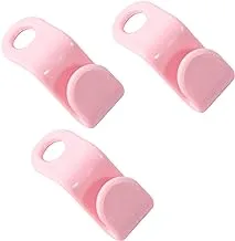 50Pcs Clothes Hanger Connector Hooks Coat Hanger Hooks Space Saving Clothing Hanger Oragnizer for Closet Wardrobes Garderobe,Pink