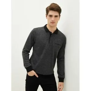 LC Waikiki Polo Neck Long Sleeve Men's Sweatshirt