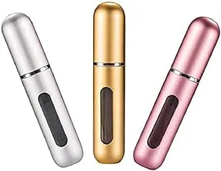 3 Pcs 6ml Portable mini Refill Travel Perfume Atomizer Bottle