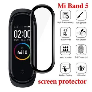 واقي شاشة من الزجاج المقوى Xiaomi Mi Band 5