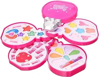 Generic Plastic Makeup Box Unique Package Add More Funny With Four Layers And Glitter Gel Ingredients For Girls -MultiColor