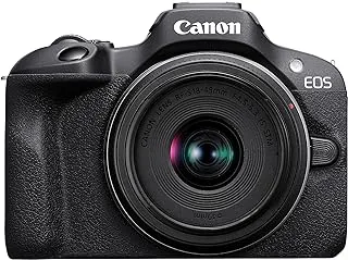 Canon EOS R100 Mirrorless Camera with RF-S 18-45mm F4.5-6.3 IS STM Lens