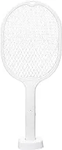 Generic Plastic Large Electric Mosquito Trap Mosquito Swatter With Small Stand and Amazing Design - White