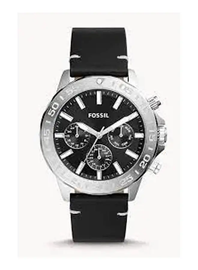 FOSSIL Men's Leather Chronograph Watch BQ2708