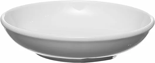 Royal Porcelain Porcelain Round Butter Dish 11x11 cm - White