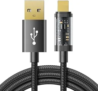 Joyroom S-UL012A12 USB-A to Lightning 2.4A Data Cable 1.2m-Black