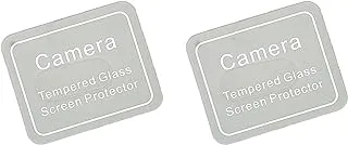 Generic Glass Tempered Anti Burst Camera Lens Protector With Fit Lens For Nova 4 Set Of 2 pieces - Transparent