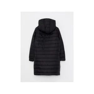 LC Waikiki Hooded Basic Girl Coat