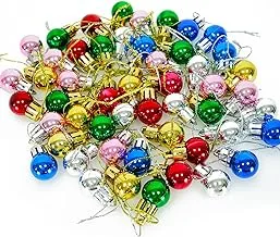 Eastlion Multi Colors Christmas Holiday Decorate Accessories Christmas Ball Ornaments for Home - 18 pieces