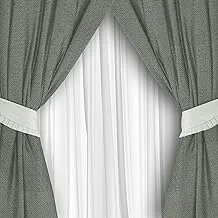 Naguib Selim-PLAZA 2 OFFER-OFFER 2 PLAZA curtains WITH VOAL for living room or bedroom-Double curtain with VOAL