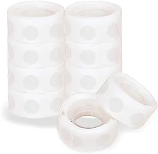 CattleyaHQ 1000 Pieces Points Glue,Balloon Invisible Double Sided Dot Adhesive,10 Rolls (100 Pieces per roll) Tapes For Wedding Birthday Party Balloon DIY Decoration