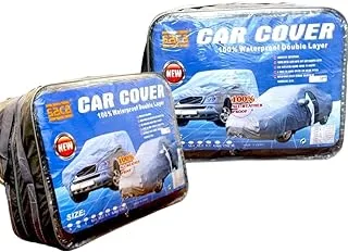 SACA Tough Outer Layer Waterproof Car Cover With Perfect Design, Premium And Long Lasting Material