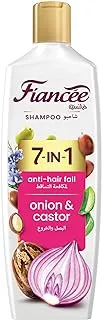 Fiancée Shampoo with onions and castor to combat hair fall and nourish/rich in natural ingredients / 340 ml