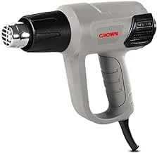 Crown Heat Gun 2000 W,Grey/Black/Chrome, CT19007