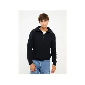 LC Waikiki Turtle Neck Long Sleeve Men's Tricot Sweater