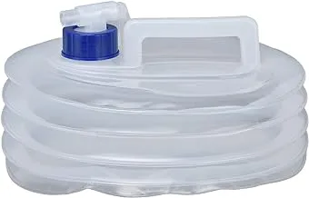 HamaLa Foldable Camping Water Container Large Capacity Safe Poisonless Water Storage Carrier Jug with Spigot Widely Used Collapsible Bucket(Medium)