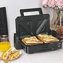 Electric Waffle Maker Grill Sandwich Maker Toaster 4 in 1 Multifunctional Non-Stick Plates DSP Panineuse Et Grill 4en1 1200W KC-1171