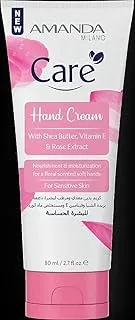 Amanda Milano Hand Cream with Shea Butter and Rose Water 80 ml