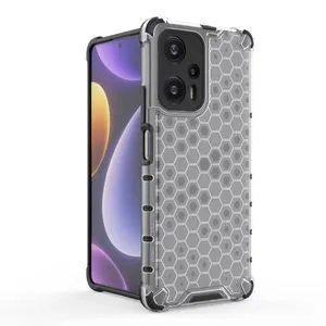 Poco F5 Full Protection Beehive Shockproof Case Camera Shield Cover