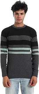 CAESAR Wool Mens Pullover ,multicolour,XL