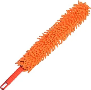 ND001 Foldable Microfiber Car Cleaning Brush With Perfect Design, Premium And Long Lasting Material - Orange