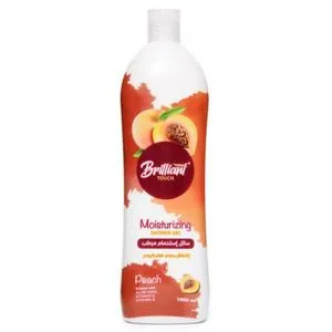 Karimed Brilliant Touch Shower Gel 1000ML With Moisturizer And Peach Scent