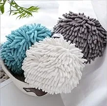 3 Pack Fuzzy Ball Towel - Dry Your Hand Instantly conveniently with This Creative Bath Towel Set Decorative Towels for Bathroom Sets of 3