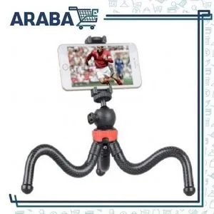 JM-801 Flexible Tripod For Smartphones And Cameras – Black