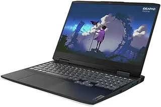 Lenovo IdeaPad Gaming 3 15IAH7 لاب توب - 12th Intel Core i7-12650H 10-Cores، 16GB RAM، 512GB SSD، NVIDIA GeForce RTX 3060 6GB GDDR6 Graphics، 15.6 