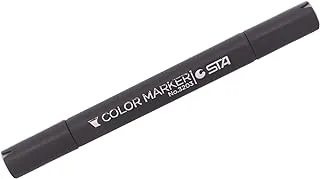 STA 3203 High Quality Marker Pen Twin Type Alcohol-Bassed Ink Double Tip Art Marker (WG4) - Warm Grey 4