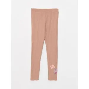 LC Waikiki Girls's Long Leggings With Elastic Waist