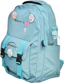 CROSSLAND Kids Backpack Multi Internal and External Pockets and Zippers, Heavy Duty Washable Material