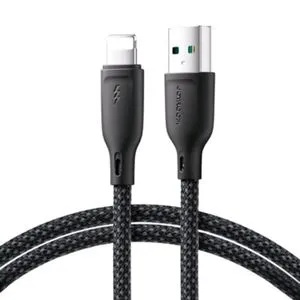 JOYROOM SA34-AL3 3A USB To 8 Pin Charge Data Cable,1m(Black)