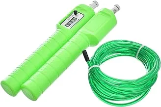 High Quality Vacuum Jump Rope With Digital Counter - Green