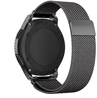 Generic Stainless Steel Metal Milanese Magnetic Loop Smart Watch Band for Samsung Gear S3 Classic Frontier Strap