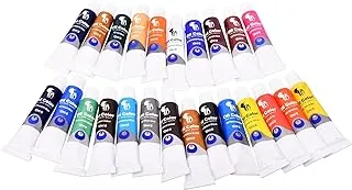 Pars Artist O2412C High Quality Oil Color Tube 12ml For Artist Set Of 24 Tube - Multi Color