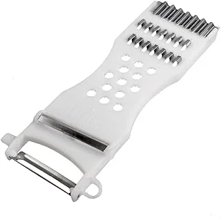 Qtqgoitem Metal Fruit Vegetable Peeler Grater Slicer White (model: 2e0 449 2fe 2e7 5d9)