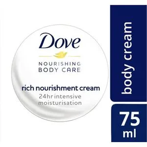 Dove Nourishing Body Care Intensive Cream for Soft & Smooth Skin Rich Moisturization 75G