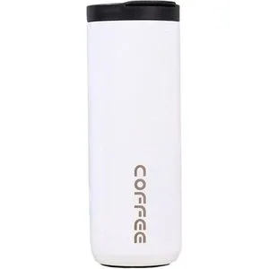 Double Stainless Steel 304 Thermal Mug Leak-Proof 500ML WHITE