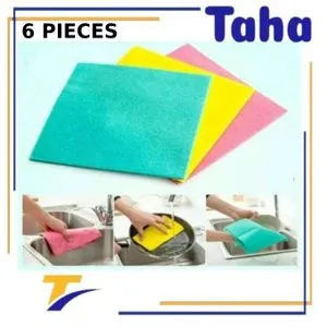 Taha Offer Super Absorbent Kitchen Towel 6 Pieces