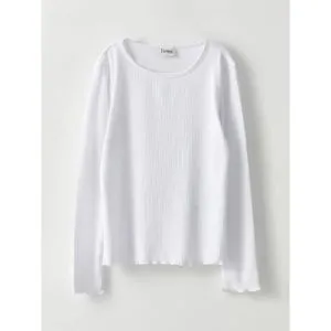 LC Waikiki Crew Neck Basic Long Sleeve Girl's T-Shirt