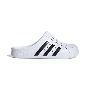 ADIDAS LEQ20 Adilette Clog Swim Sandals/Slippers - Ftwr White