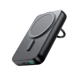 JOYROOM Wireless Powerbank 10000mAh Joyroom JR-W050 20W MagSafe With Ring And Stand - Black