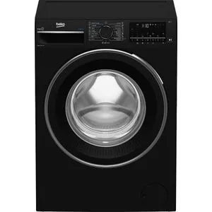 Beko B3WFU501040BCI - غسالة شاشة رقمية بلوتوث XL بيانو باب 10 كجم 1600 دورة في الدقيقة - أسود